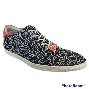Swear by Keith Haring Rebel Without a Cause Almond Toe Sneakers